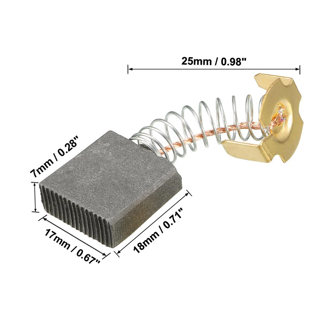Replacement Part Carbon Brushes Blowers Cut-off Saws Motor Accessories Tools 18mm X 17 X 7mm For Electric Motors
Replacement Part Carbon Brushes Blowers Cut-off Saws Motor Accessories Tools 18mm X 17 X 7mm For Electric Motors