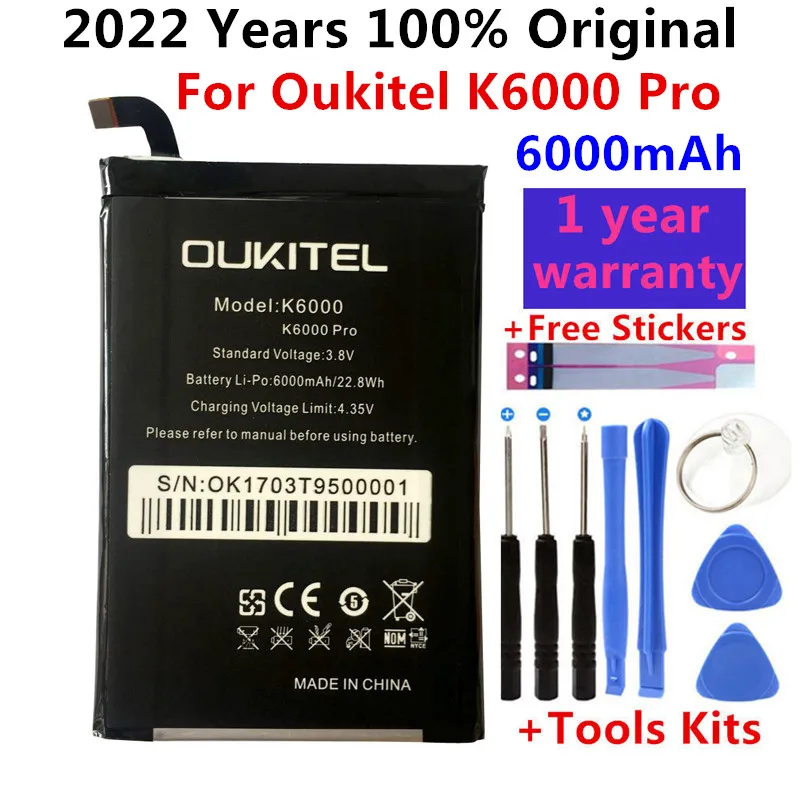 2022 New 100% IST Original K6000 Pro Mobile Phone Battery For Oukitel K6000 Real 6000mAh High Quality Replacement Battery
2022 New 100% IST Original K6000 Pro Mobile Phone Battery For Oukitel K6000 Real 6000mAh High Quality Replacement Battery