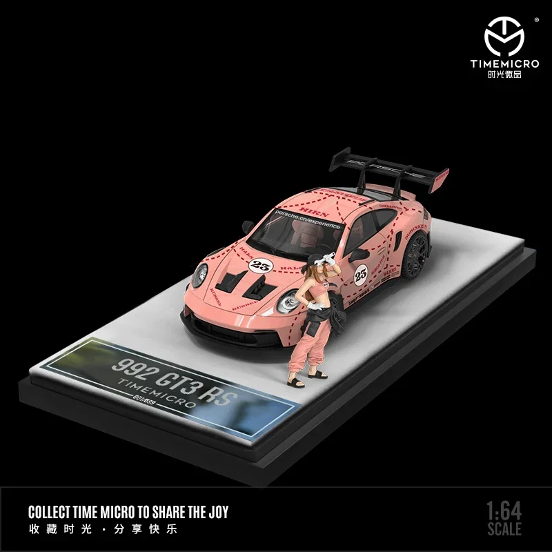 (Pre-order) TIME MICRO 1:64 992 GT3 RS Pink pig / Martini limited699 Diecast Model Car
(Pre-order) TIME MICRO 1:64 992 GT3 RS Pink pig / Martini limited699 Diecast Model Car