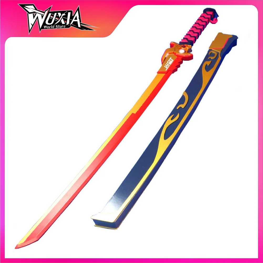 OW peripheral Pioneer Genji shuriken golden evil ghost cosplay katana wood is not edged Sword model Toy For Boy Christmas Gift 
OW peripheral Pioneer Genji shuriken golden evil ghost cosplay katana wood is not edged Sword model Toy For Boy Christmas Gift