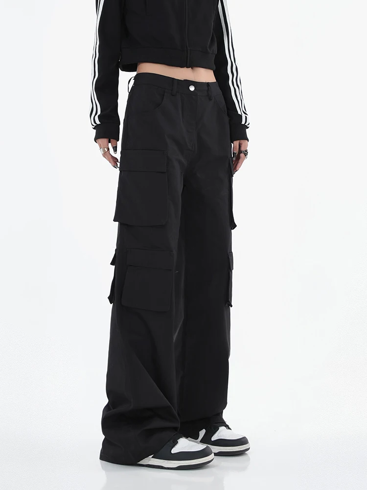 Y2K Sweatpants Drawstring Low Waist Casual Baggy Joggers Women Yellow Cargo Pants Black Trousers Vintage Buckle Hip-hop Style
Y2K Sweatpants Drawstring Low Waist Casual Baggy Joggers Women Yellow Cargo Pants Black Trousers Vintage Buckle Hip-hop Style