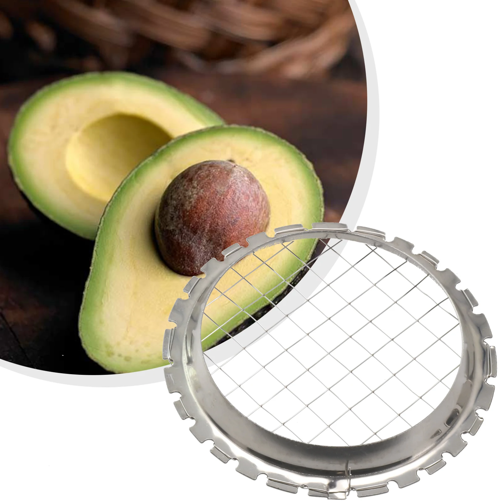 1Pc Egg Slicer Cutter Blade Cubes Round Grid Cutting Tools Stainless Steel For Mushrooms Vegetables Kitchen Cooking Gadgets
1Pc Egg Slicer Cutter Blade Cubes Round Grid Cutting Tools Stainless Steel For Mushrooms Vegetables Kitchen Cooking Gadgets
