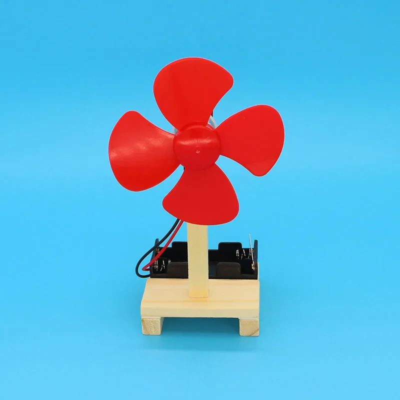 

Small Electric Fan Science and Technology DIY Elementary School Kindergarten Science Experiment Model Puzzle Assembly Toy