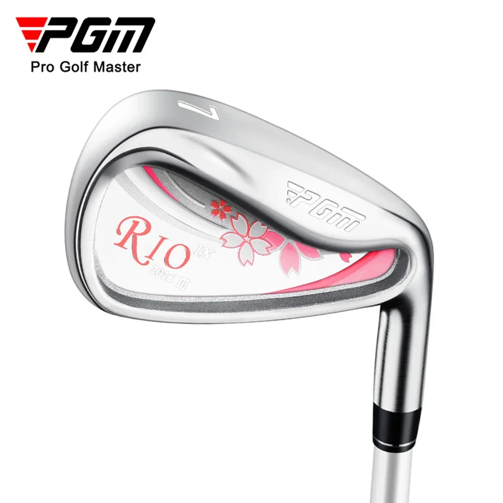 

PGM женские клюшки для гольфа 7 утюгов для начинающих простой и простой в использовании стержень из нержавеющей стали для практики игры в гольф TIG038