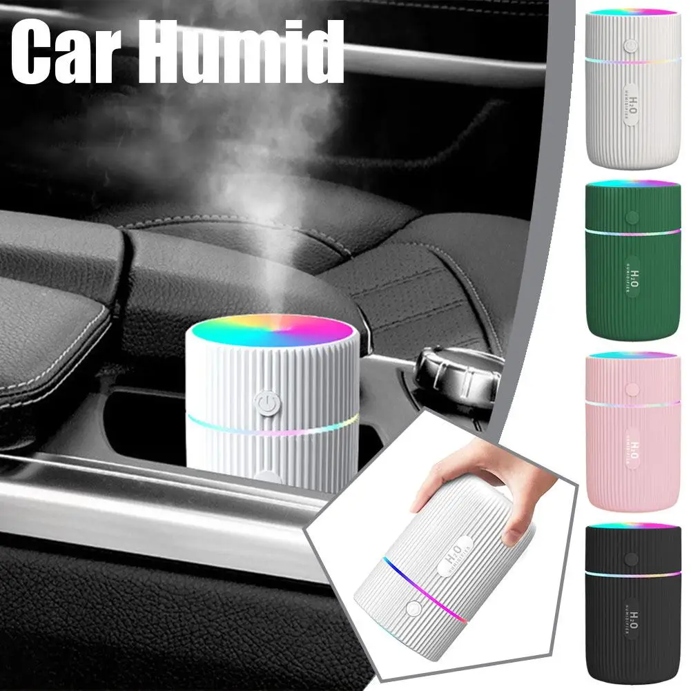 

Mini Air Humidifer Aroma Essential Oil Diffuser with LED Lamp USB Mist Maker Aromatherapy Humidifiers for Home Car E4I7