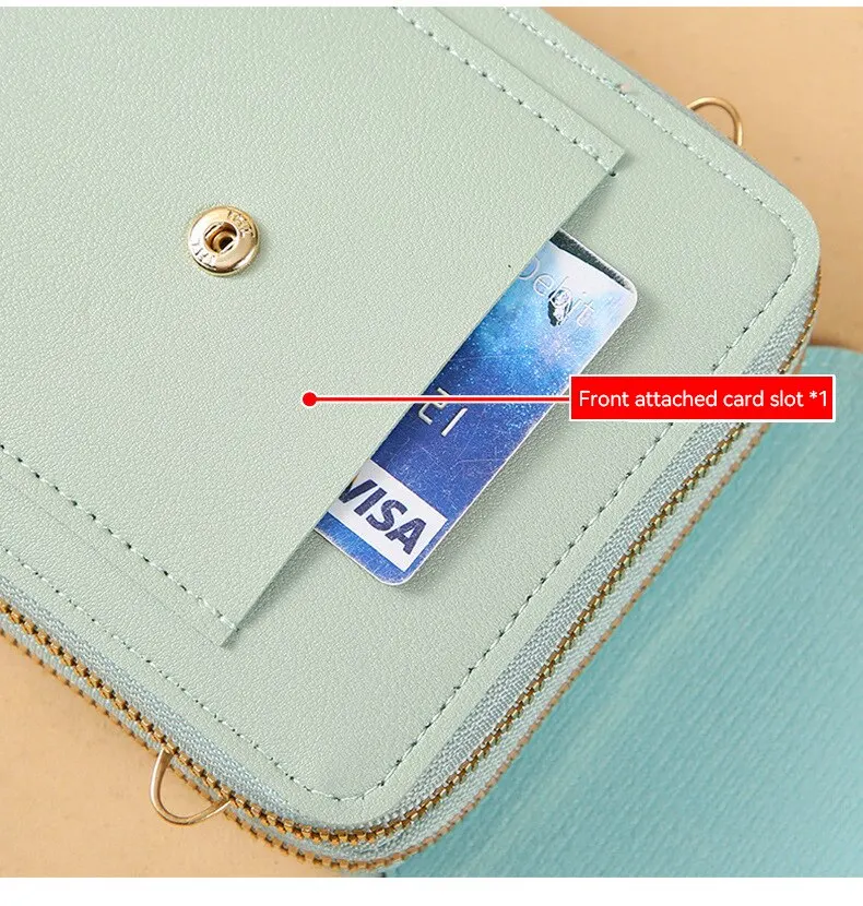 Mobile Phone Bag Touch Screen Female Cross Body Korean Version of Mobile Phone Multi Function Key Zipper Vertical Model Key case 6 Mallzona Sb217b14523f442fc828e908735a3c109i Mobile Phone Bag Touch Screen Female Cross Body Korean Version of Mobile Phone Multi Function Key Zipper Vertical Model Key case Mallzona