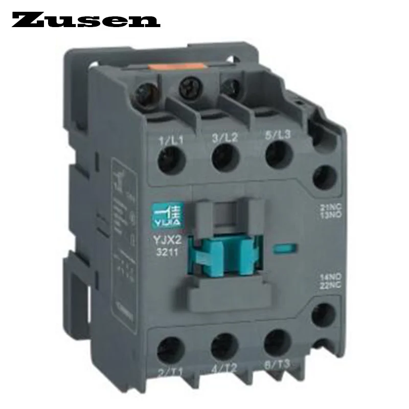 Zusen YJX2-3211 AC Contactor 32A 3 Phase 3-Pole 1NO1NC Coil Voltage 380V 220V 110V 36V 24V 50Hz
Zusen YJX2-3211 AC Contactor 32A 3 Phase 3-Pole 1NO1NC Coil Voltage 380V 220V 110V 36V 24V 50Hz