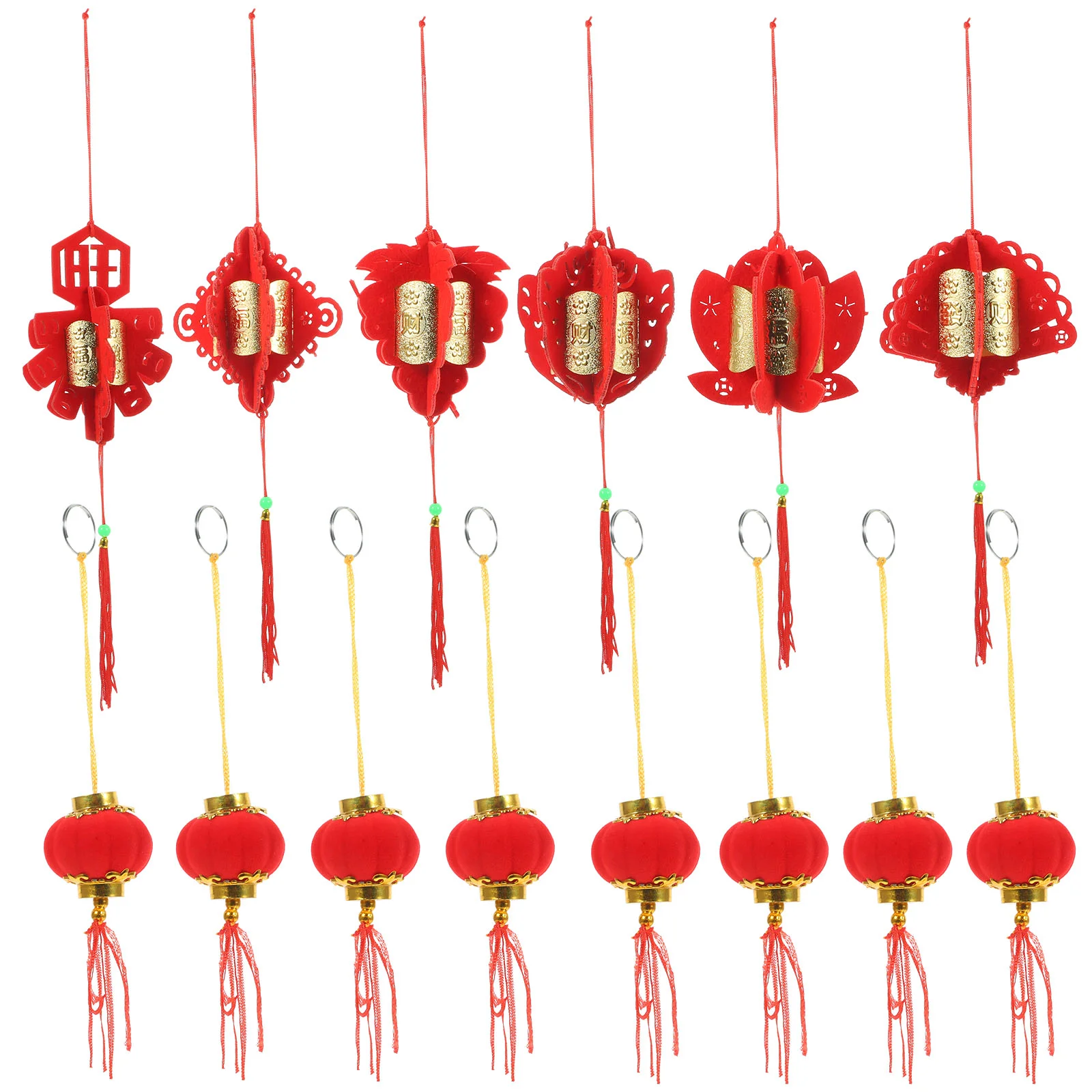 of Chinese New Year Decorations Set Spring Festival Mini Hanging Pendants for Bonsai
of Chinese New Year Decorations Set Spring Festival Mini Hanging Pendants for Bonsai