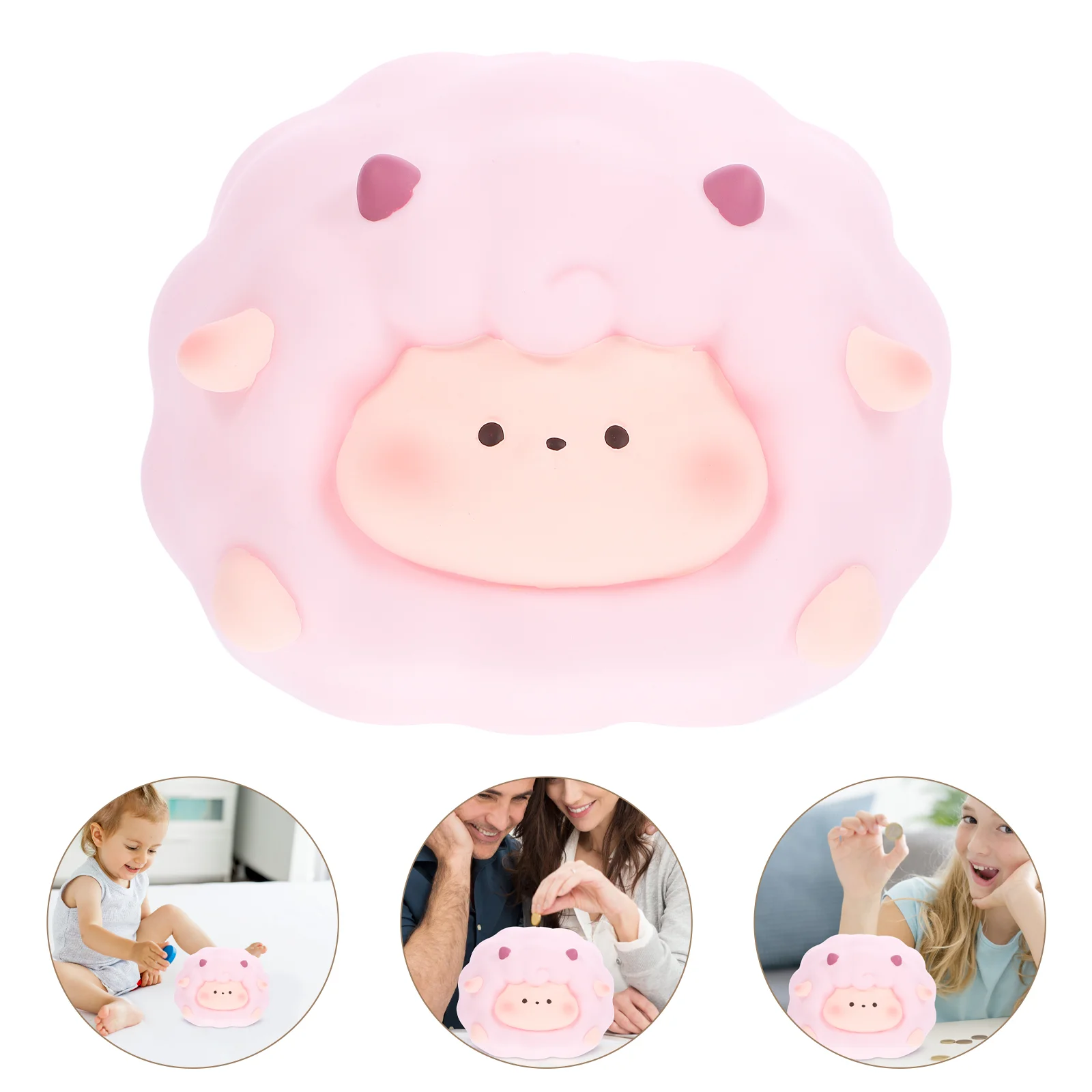 Sheep Piggy Bank for Kids Cute Money Jar Shaped Coin Vinyl Cartoon Birthday Pupils Small Home
Sheep Piggy Bank for Kids Cute Money Jar Shaped Coin Vinyl Cartoon Birthday Pupils Small Home
