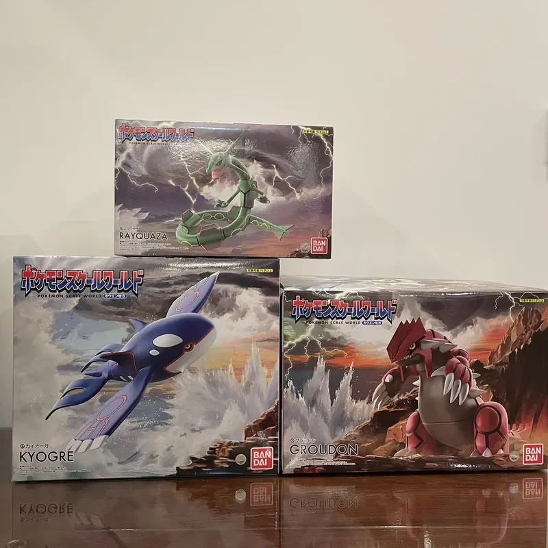 Original Bandai Pokemon Scale World Figure Kyogre Groudon Rayquaza Action Figurine Collection Model Statue Doll Toys Xmas Gift
Original Bandai Pokemon Scale World Figure Kyogre Groudon Rayquaza Action Figurine Collection Model Statue Doll Toys Xmas Gift