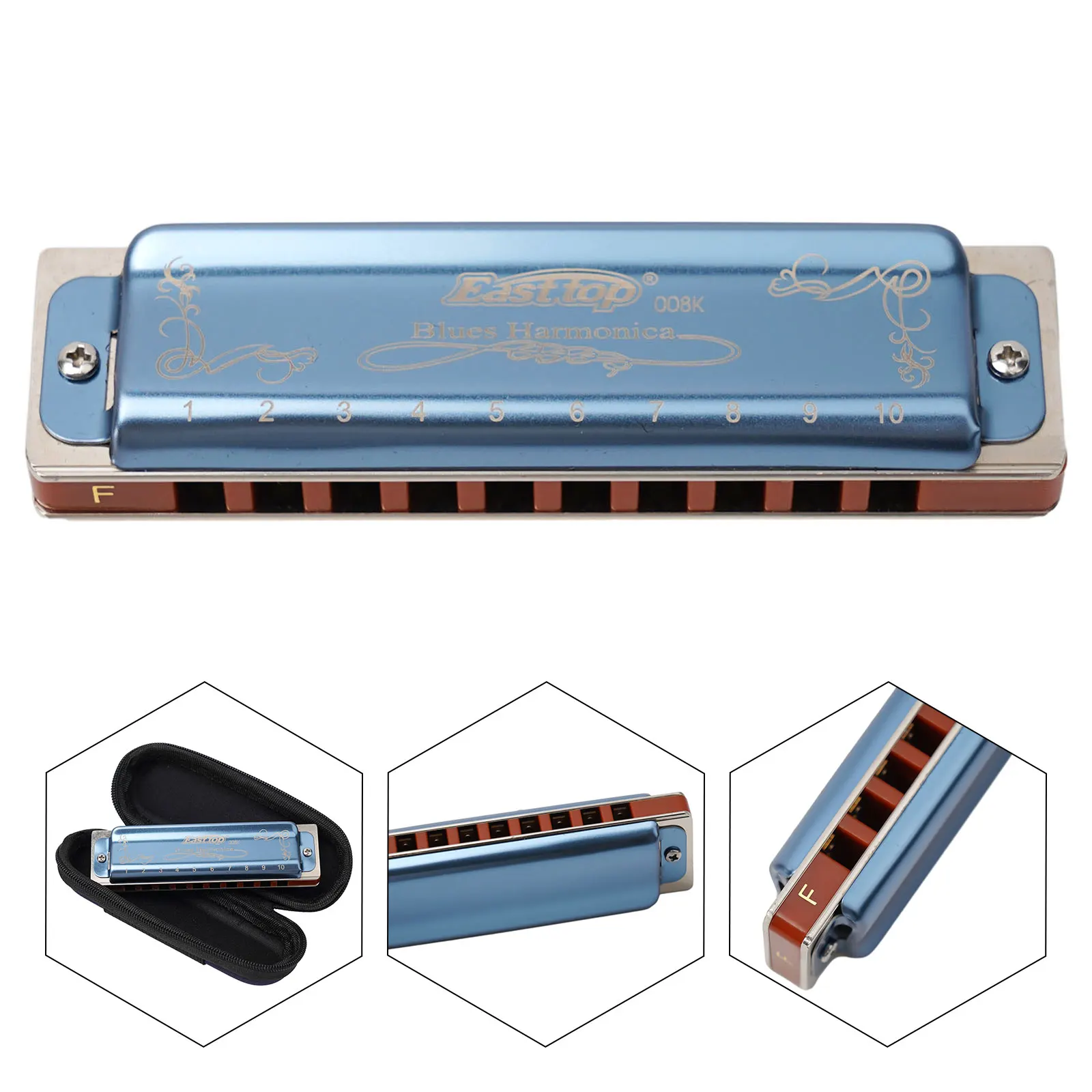 Синяя гармоника инструменты A/B/C/D Easttop Music Performance Professional T008K, водонепроницаемая, совершенно новая
Синяя гармоника инструменты A/B/C/D Easttop Music Performance Professional T008K, водонепроницаемая, совершенно новая
