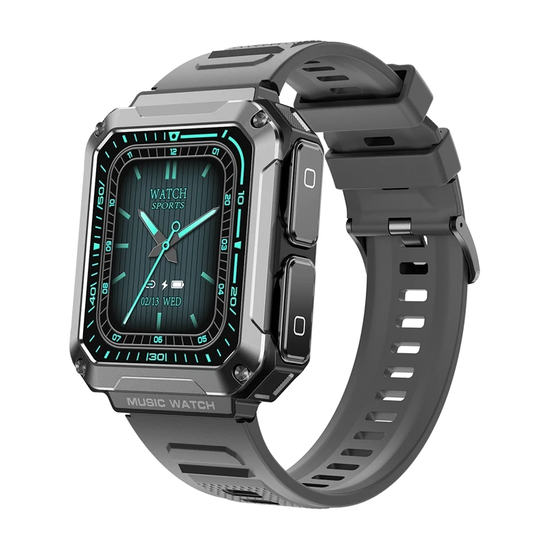 T93 Smart Watch With TWS Music Earphones 1.96 HD Screen Local Music Earbuds Sports Men Smartwatch
T93 Smart Watch With TWS Music Earphones 1.96 HD Screen Local Music Earbuds Sports Men Smartwatch