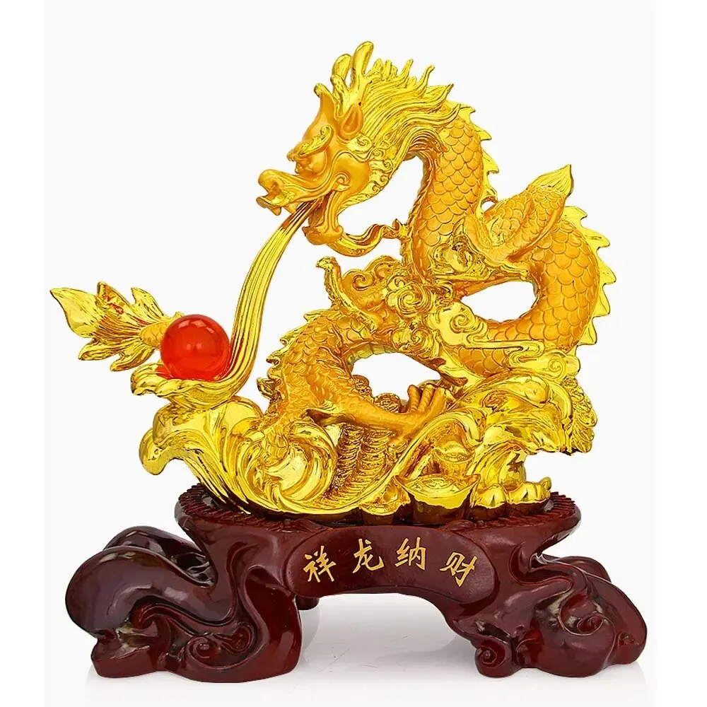 Asia HOME shop company Bring wealth money ZHAO CAI GOOD LUCK Royal Dragon FENG SHUI Statue Home store Company mascot talisman
Asia HOME shop company Bring wealth money ZHAO CAI GOOD LUCK Royal Dragon FENG SHUI Statue Home store Company mascot talisman