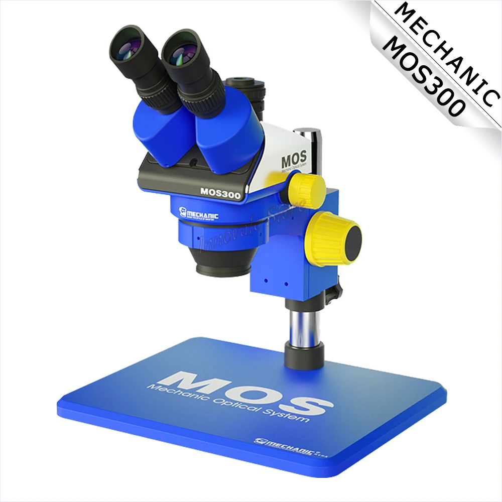 Stereo Microscope MECHANIC MOS300 Trinocular MOS260 Binocular HD 360° Adjustment for Engraving Identification Repair Tool
Stereo Microscope MECHANIC MOS300 Trinocular MOS260 Binocular HD 360° Adjustment for Engraving Identification Repair Tool