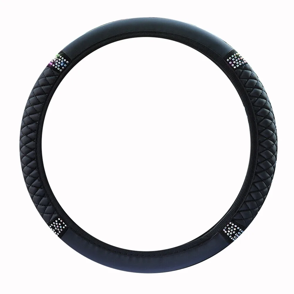 38cm Car Steering-wheel Cover Diamond Blingbling Auto Steering Car Wheel Cover Woman Car-styling Accessories For Suv Aoto
38cm Car Steering-wheel Cover Diamond Blingbling Auto Steering Car Wheel Cover Woman Car-styling Accessories For Suv Aoto