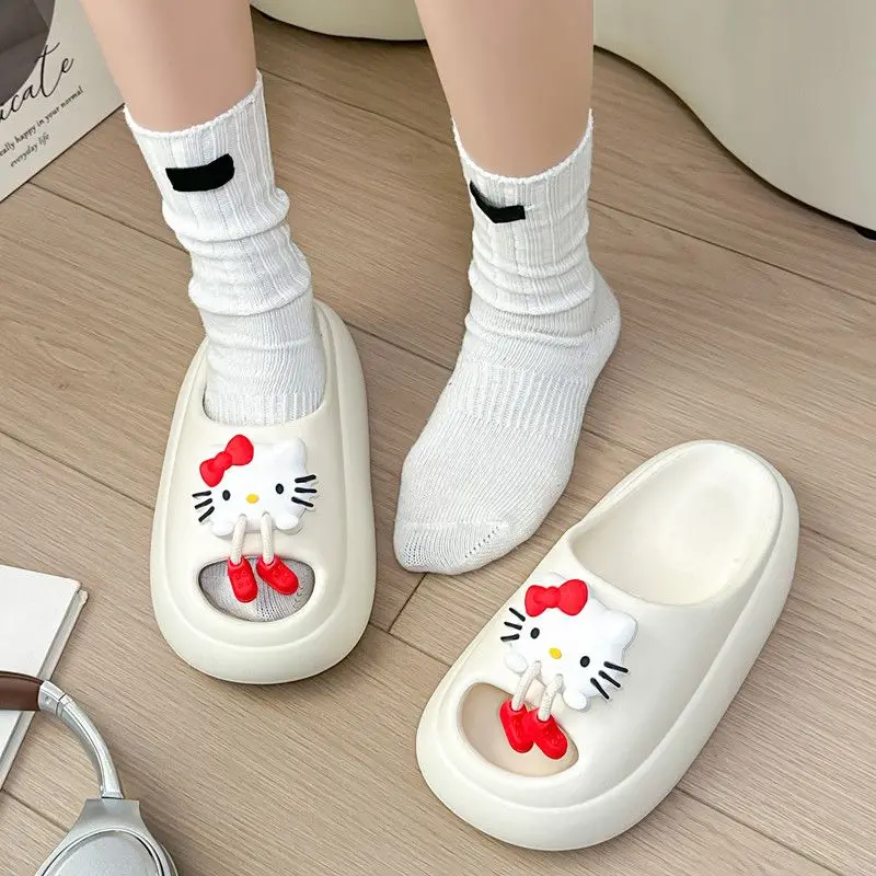 Sweet Hello Kitty Anime Ins Kawaii Sanrio Pvc Slippers Summer Cute Cartoon My Melody Kerokerokeroppi Bathroom Shoes Gifts
Sweet Hello Kitty Anime Ins Kawaii Sanrio Pvc Slippers Summer Cute Cartoon My Melody Kerokerokeroppi Bathroom Shoes Gifts