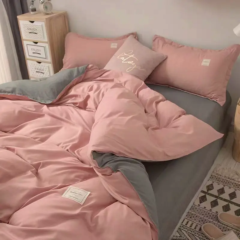 Bedclothes Bed Sheets Set Duvet Cover Couple Double Bed Sheet Bedspread Comfort Sets Bedroom Bedding Bedspreads for Home Bed.
Bedclothes Bed Sheets Set Duvet Cover Couple Double Bed Sheet Bedspread Comfort Sets Bedroom Bedding Bedspreads for Home Bed.