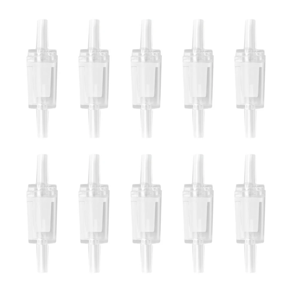 10PCS 55mm*15mm Oxygen Pump Air Pipe 1-Way Check Valve Suitable For Aquarium Air Pump Home Improvement Accessories Parts
10PCS 55mm*15mm Oxygen Pump Air Pipe 1-Way Check Valve Suitable For Aquarium Air Pump Home Improvement Accessories Parts