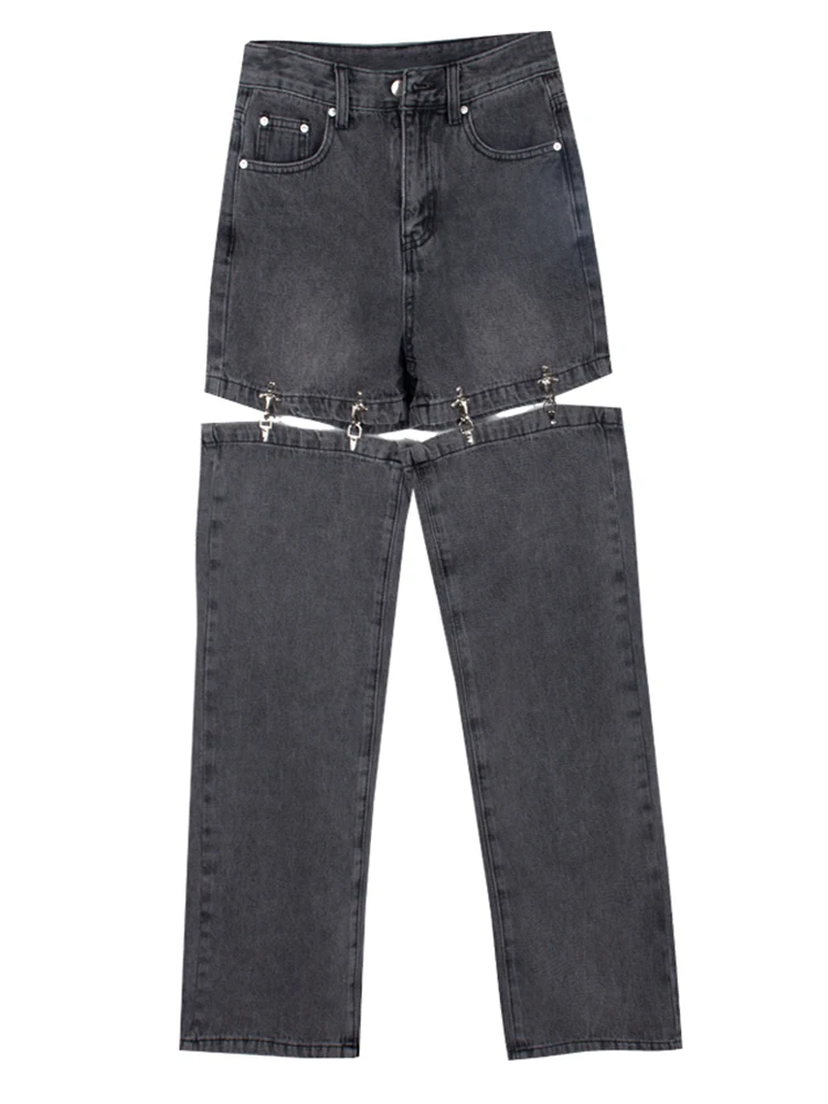 Gyaru Woman Cotton Denim Trousers Y2k High Waist Wide Leg Pants Baggy Harajuku Casual Tide Streetwear New Buckle Jeans Kpop Punk
Gyaru Woman Cotton Denim Trousers Y2k High Waist Wide Leg Pants Baggy Harajuku Casual Tide Streetwear New Buckle Jeans Kpop Punk