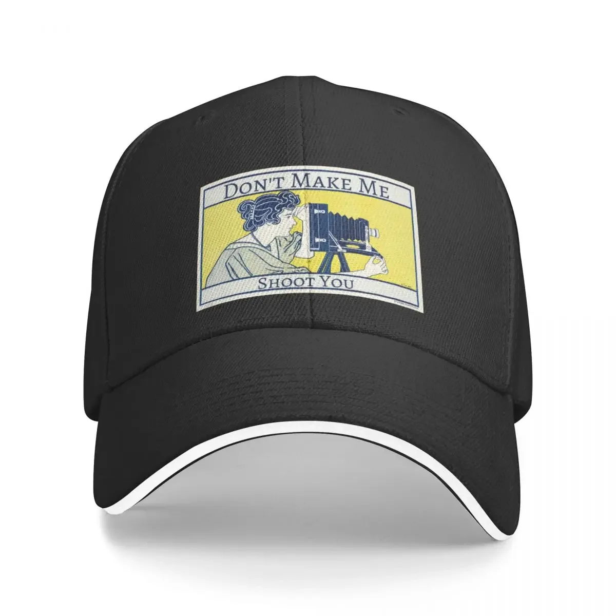 Don't Make Me Shoot You - Funny Art Deco Vintage Camera Baseball Cap Visor Horse Hat Men's Women's
Don't Make Me Shoot You - Funny Art Deco Vintage Camera Baseball Cap Visor Horse Hat Men's Women's