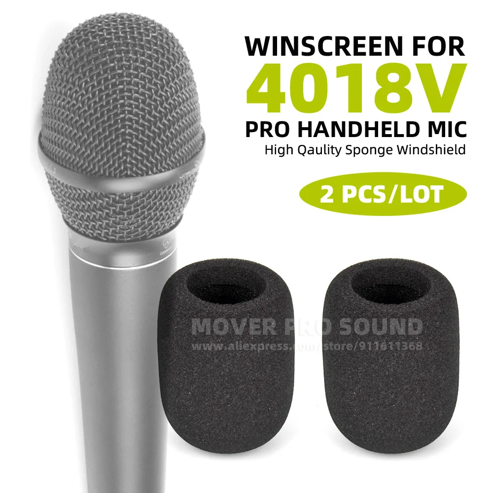 2PCS/LOT For DPA de facto 4018 4018V Handheld Microphone Windscreen Cover Shield Mic Foam Windproof Sponge Pop Filter
2PCS/LOT For DPA de facto 4018 4018V Handheld Microphone Windscreen Cover Shield Mic Foam Windproof Sponge Pop Filter