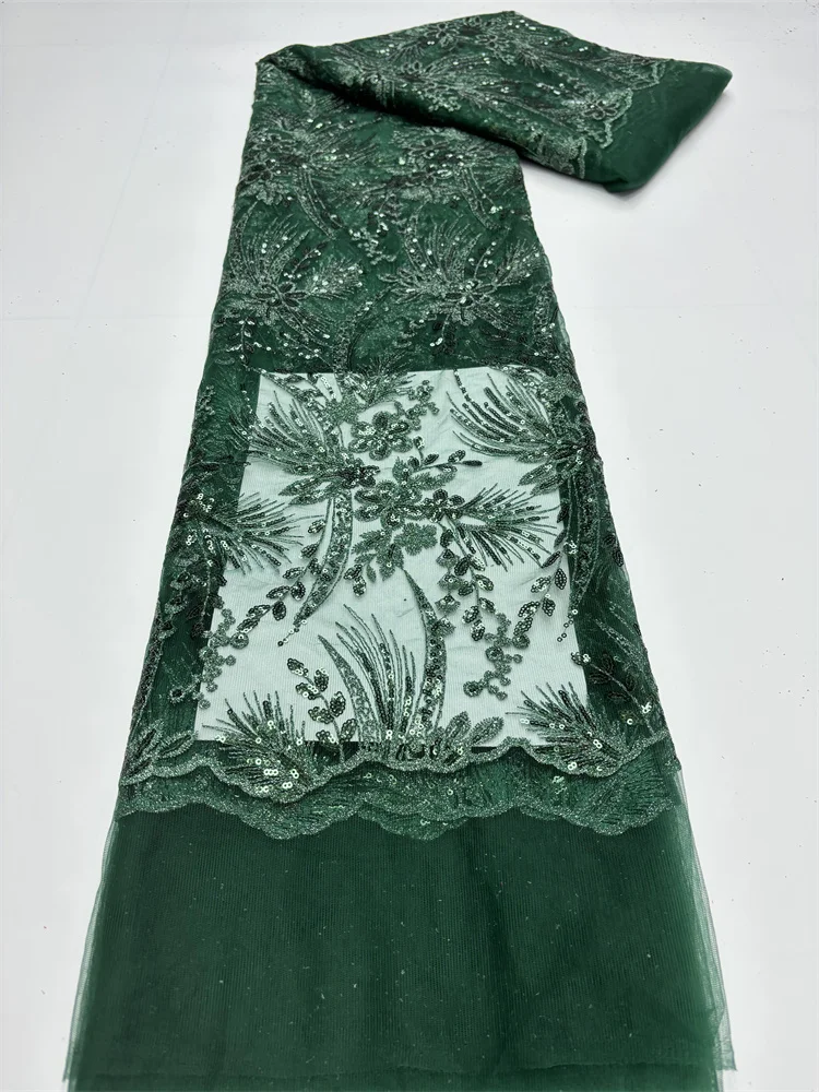 Green 2023 Latest High Quality African Nigerian Pure Tulle Damask Lace Fabric Embroidery Party Dress Sequins Net Cloth 5yards
Green 2023 Latest High Quality African Nigerian Pure Tulle Damask Lace Fabric Embroidery Party Dress Sequins Net Cloth 5yards
