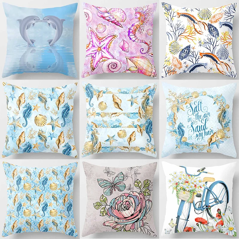 Dolphin Marine Life Vintage Bike Pillow Covers Short Plush High Quality Thick Two Sides Printed Pattern Pillow Cases
Dolphin Marine Life Vintage Bike Pillow Covers Short Plush High Quality Thick Two Sides Printed Pattern Pillow Cases