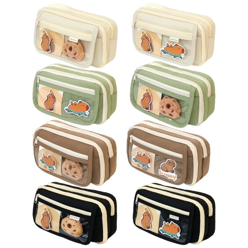 Large Capacity Pen Bag Stationery Bag Pencil Pencil Case Marker Pen Case School Office Supplies for Girl Students Dropship
Large Capacity Pen Bag Stationery Bag Pencil Pencil Case Marker Pen Case School Office Supplies for Girl Students Dropship