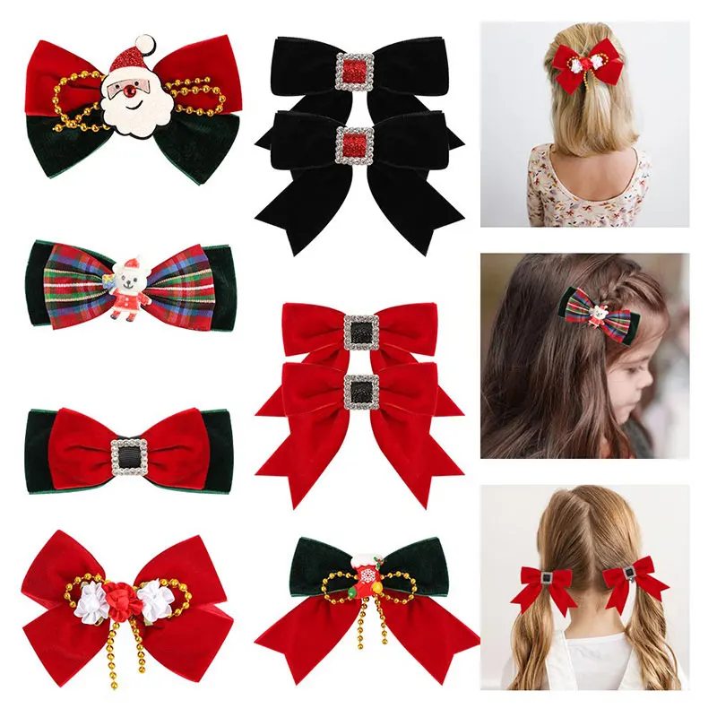Flannel Girls Hair Clips Christmas Santa Claus Elk Boutique Hairpins Kids Hairgrips Barrettes Hair Accessories For Women
Flannel Girls Hair Clips Christmas Santa Claus Elk Boutique Hairpins Kids Hairgrips Barrettes Hair Accessories For Women
