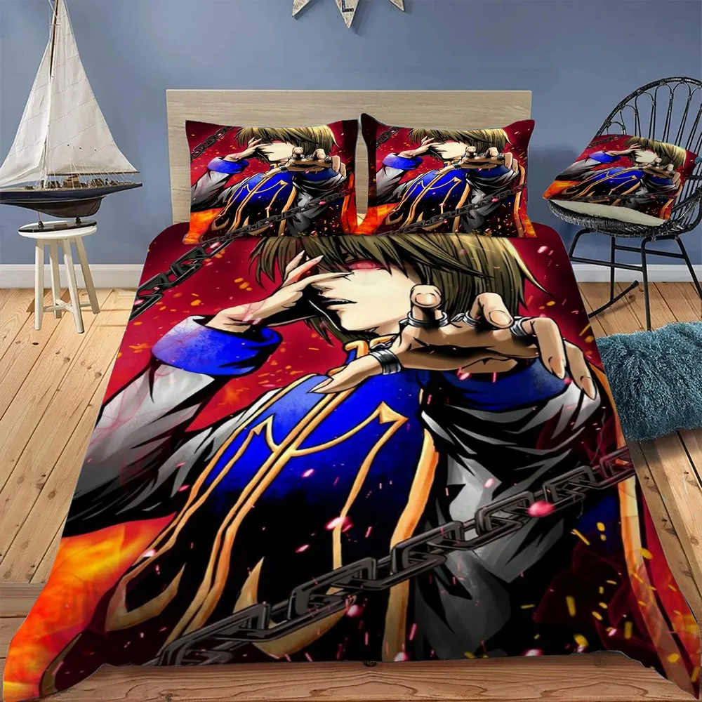 Kurapika red eyes Bedding Set Soft Duvet Cover Comfoter Bedding Quilt Cover with Pillowcase Queen King Size Dropshipping
Kurapika red eyes Bedding Set Soft Duvet Cover Comfoter Bedding Quilt Cover with Pillowcase Queen King Size Dropshipping
