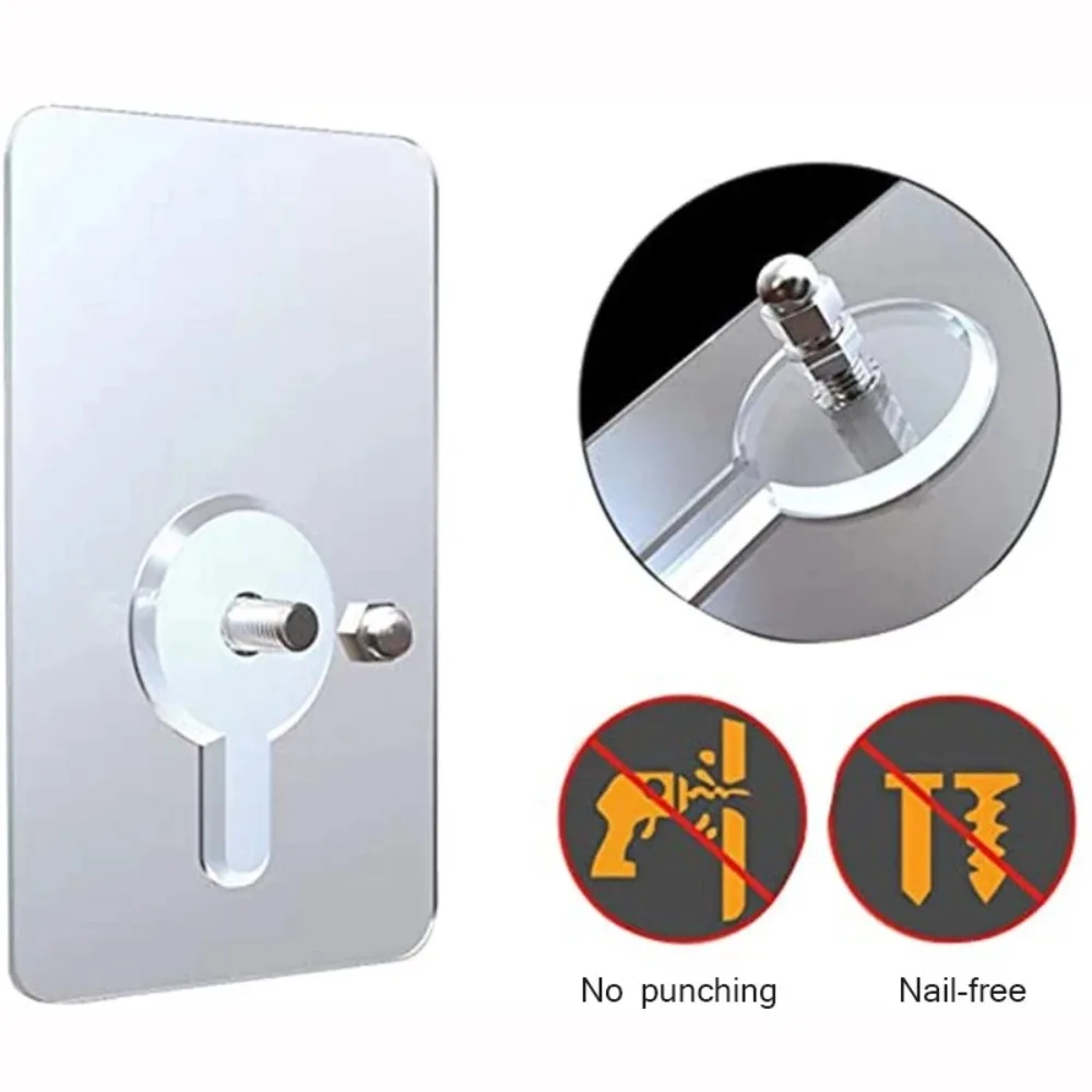 5Pcs Acrylic Self Adhesive Screw Stickers No-trace Adhesive No Need to Punch Holes Key Bag Hooks Wall Mounted Towel Coat Hooks
5Pcs Acrylic Self Adhesive Screw Stickers No-trace Adhesive No Need to Punch Holes Key Bag Hooks Wall Mounted Towel Coat Hooks