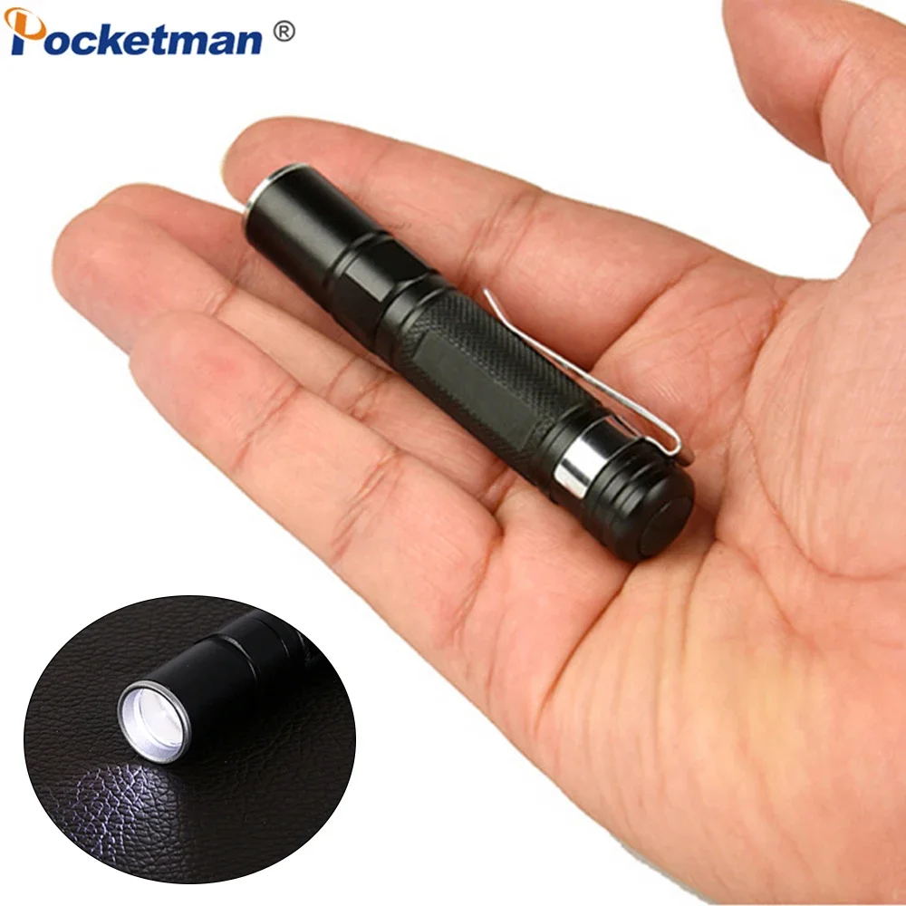 Mini Flashlight AAA Battery Powered Small Torch Pocket Emergency Light Pen Lights Super Bright Flashlights
Mini Flashlight AAA Battery Powered Small Torch Pocket Emergency Light Pen Lights Super Bright Flashlights