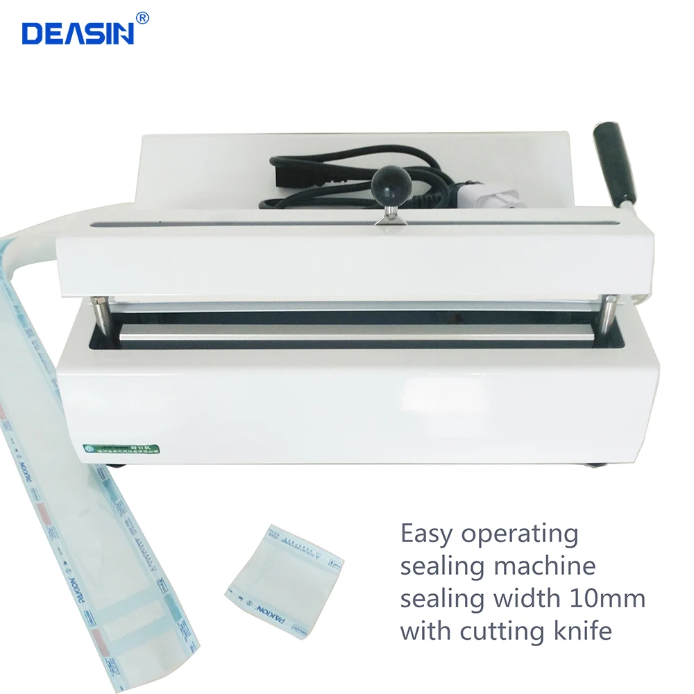 New Dental Sealer Medical Sealer Sterilization Bag Sealer Mouth Disinfecting Bag Sealing Machine with cutting knife
New Dental Sealer Medical Sealer Sterilization Bag Sealer Mouth Disinfecting Bag Sealing Machine with cutting knife