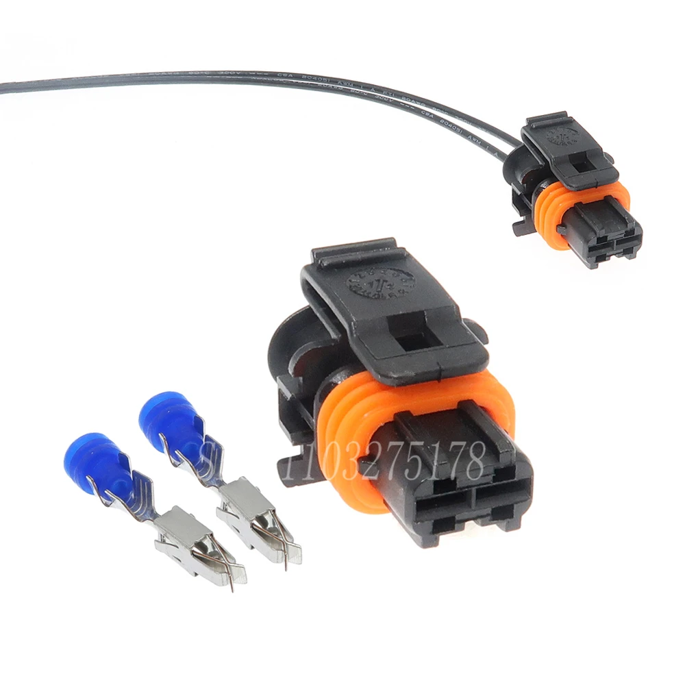 

1 Set 2 Pin 1928403137 936462-2 1928404072 Car Rail Diesel Injector Wire Harness Waterproof Connector Auto Cable Socket