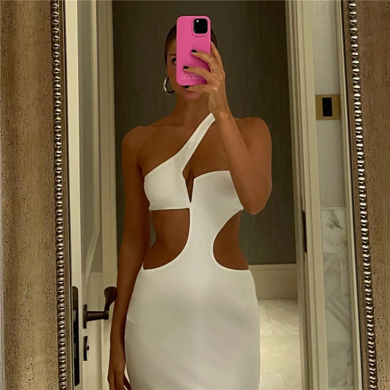 2023 Spring and Summer New Women's Clothing Sexy Slim Sleeveless Backless Maxi Dress Women's Fashion Shoulder Bag Hip Dress
2023 Spring and Summer New Women's Clothing Sexy Slim Sleeveless Backless Maxi Dress Women's Fashion Shoulder Bag Hip Dress