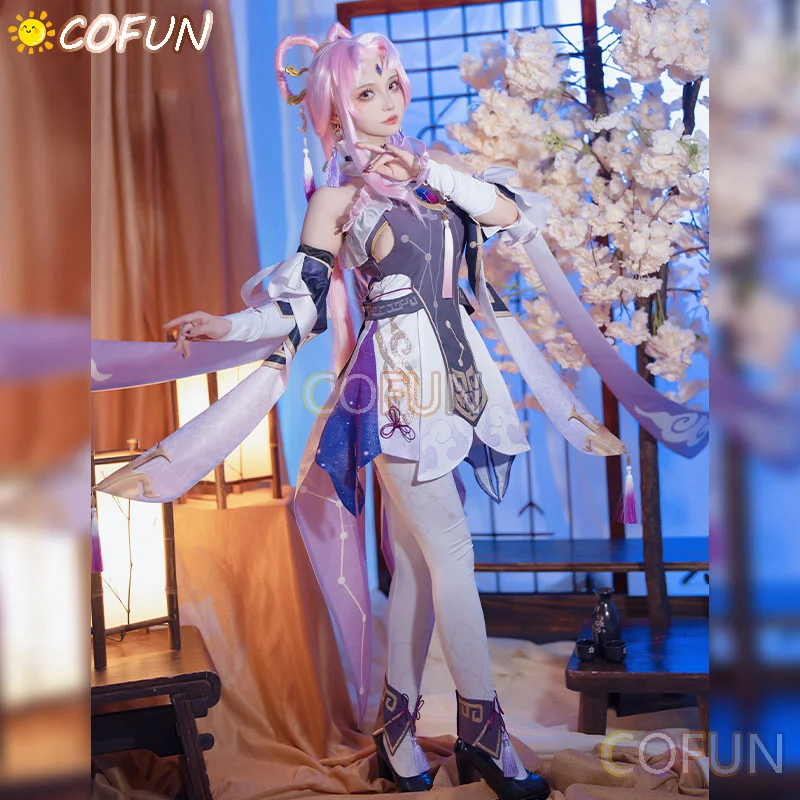 COFUN Game Honkai Star Rail Fu Xuan Cosplay Costume Women Cute Dress Party Suit Halloween Uniform Anime Clothing Custom Made
COFUN Game Honkai Star Rail Fu Xuan Cosplay Costume Women Cute Dress Party Suit Halloween Uniform Anime Clothing Custom Made
