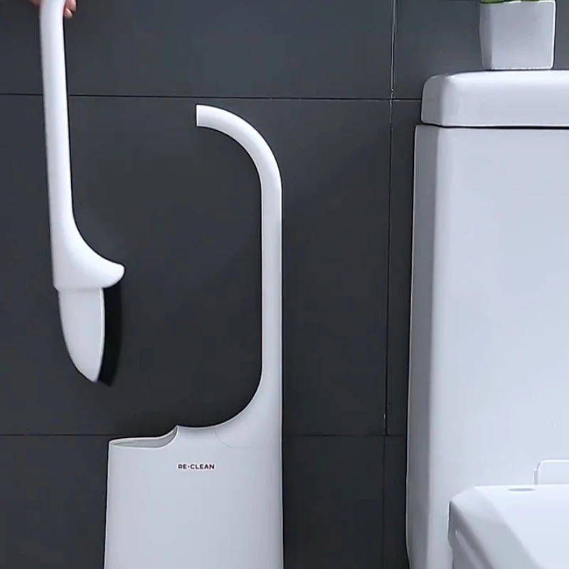 Wall-Mounted Mirror Toilet Brush Set Brushes Without Dead Corners Inner And Outer Silicone Cleaning Brushes
Wall-Mounted Mirror Toilet Brush Set Brushes Without Dead Corners Inner And Outer Silicone Cleaning Brushes