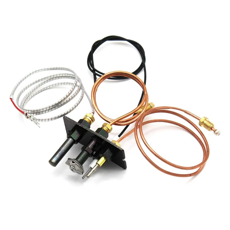 Propane & Natural Gas Fireplace Pilot Assembly Include Pilot Tube, Thermocouple And Ignitor Wire Used For Fireplaces
Propane & Natural Gas Fireplace Pilot Assembly Include Pilot Tube, Thermocouple And Ignitor Wire Used For Fireplaces