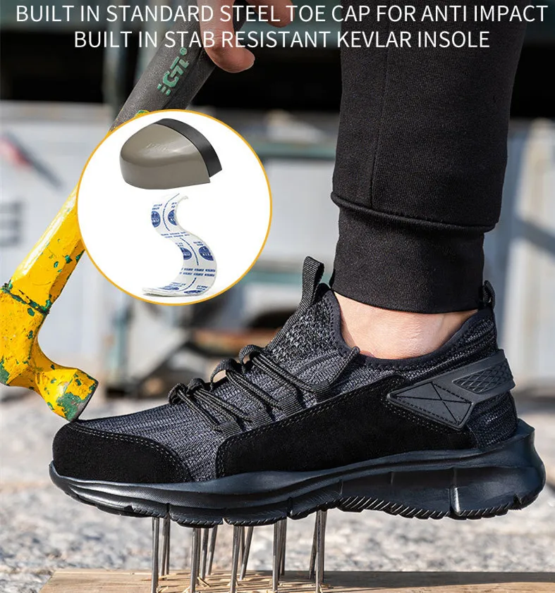 Indestructible Work Safety Boots 2022 New Work Shoes Steel Toe Cap Safety Shoes Men Work Sneakers Male Work Boots Men Shoes
Indestructible Work Safety Boots 2022 New Work Shoes Steel Toe Cap Safety Shoes Men Work Sneakers Male Work Boots Men Shoes