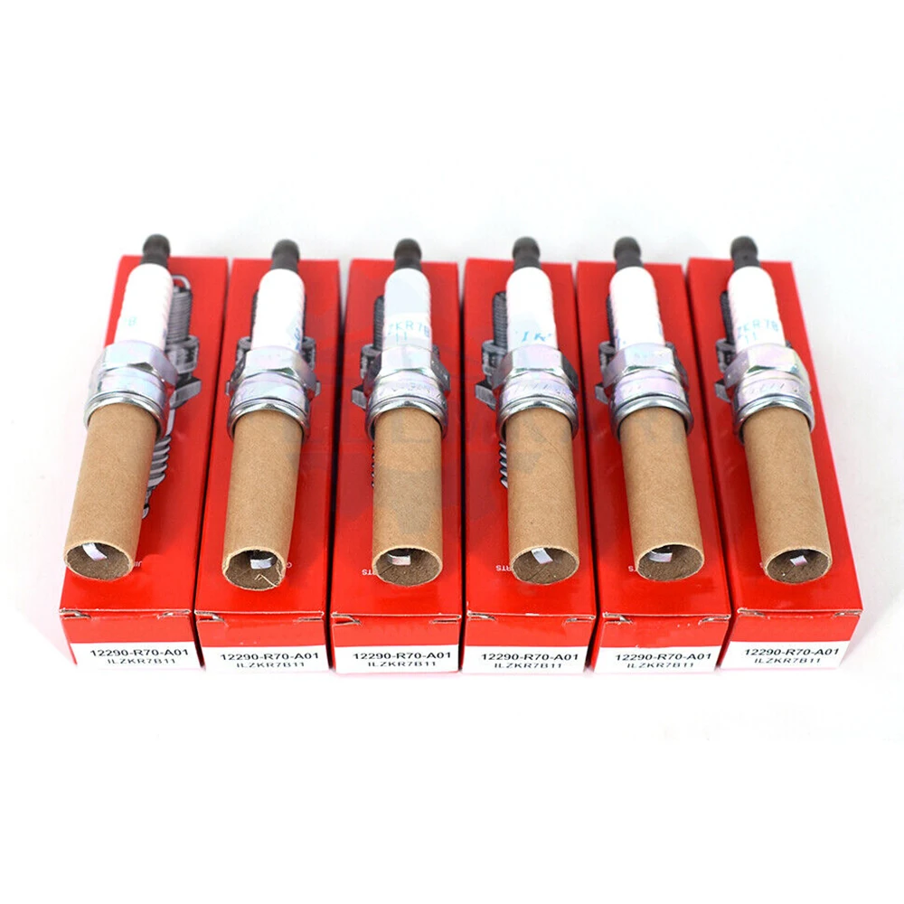 12290R70-A01 ILZKR7B11 4/6Pcs Iridium Spark Plug For Acura MDX RDX TSX TL Honda Crosstour Ridgeline Accord Pilot Odyssey
12290R70-A01 ILZKR7B11 4/6Pcs Iridium Spark Plug For Acura MDX RDX TSX TL Honda Crosstour Ridgeline Accord Pilot Odyssey