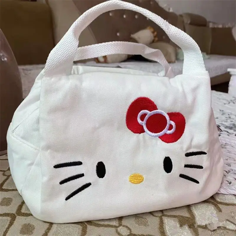 Sanrio Lunch Bag Hello Kittys Handbag Cartoon Canvas Bag Cinnamoroll Student Office Insulated Portable Storage Bag Girls
Sanrio Lunch Bag Hello Kittys Handbag Cartoon Canvas Bag Cinnamoroll Student Office Insulated Portable Storage Bag Girls