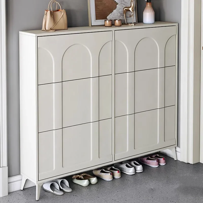 Stand Wooden Shoe Cabinets Shelf Rotating Comfortable Shoe Cabinets Minimalist White Organizador De Zapatos Hallway Furniture
Stand Wooden Shoe Cabinets Shelf Rotating Comfortable Shoe Cabinets Minimalist White Organizador De Zapatos Hallway Furniture