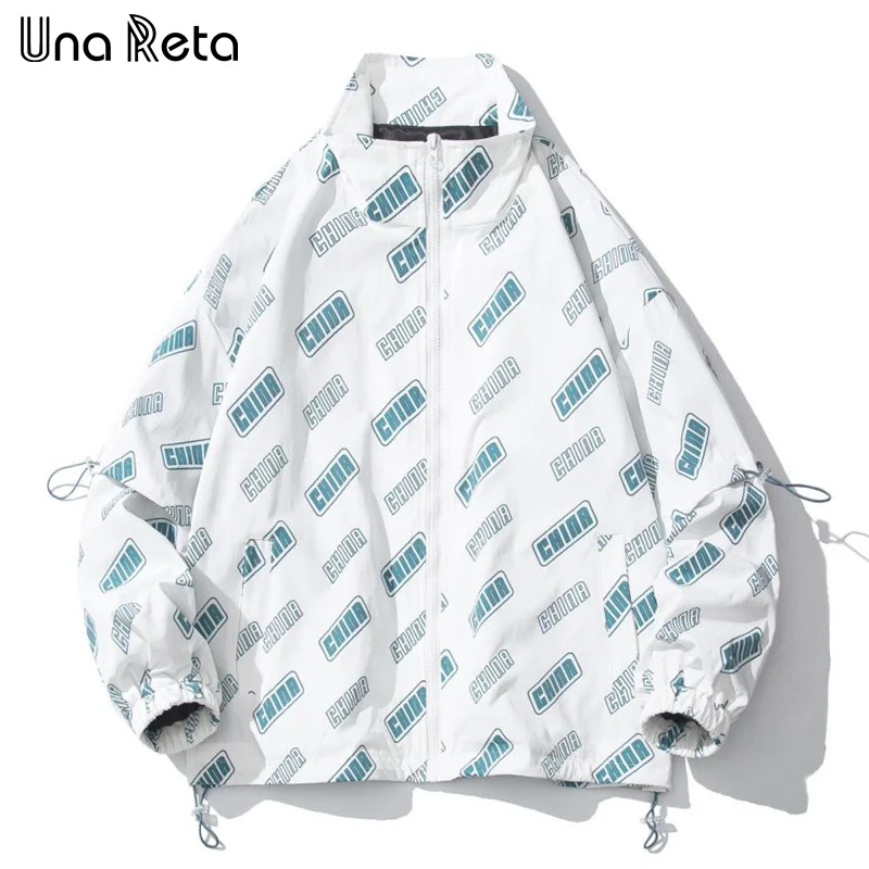 Una Reta Men's Jacket Spring Autumn New Streetwear Long Sleeve Hip Hop Letter Printing Harajuku Loose Couple Sport Jacket Coat
Una Reta Men's Jacket Spring Autumn New Streetwear Long Sleeve Hip Hop Letter Printing Harajuku Loose Couple Sport Jacket Coat