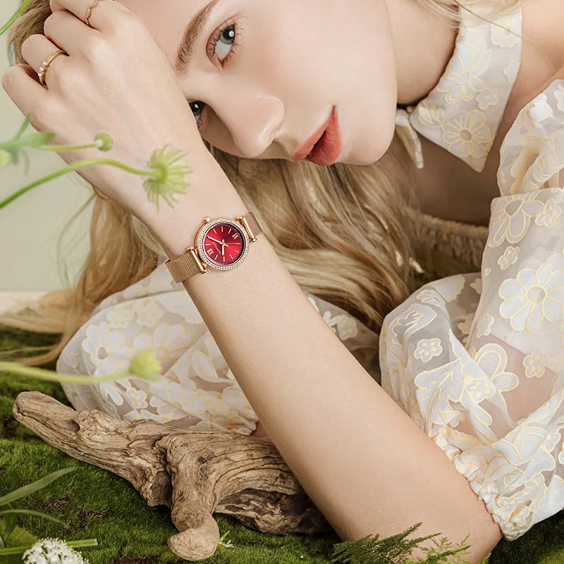 Mark Huafei 3540 Elegant Women's Quartz Watches Steel Band Fashion Urban Waterproof High End Temperament Quartz Watch For Women
Mark Huafei 3540 Elegant Women's Quartz Watches Steel Band Fashion Urban Waterproof High End Temperament Quartz Watch For Women