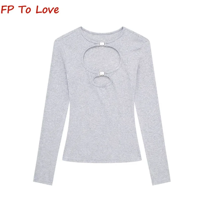 Y2K Spice Girl Style Chest Hollow Waist Long Sleeve Round Neck Bottom Shirt Tee Red Chic Top
Y2K Spice Girl Style Chest Hollow Waist Long Sleeve Round Neck Bottom Shirt Tee Red Chic Top
