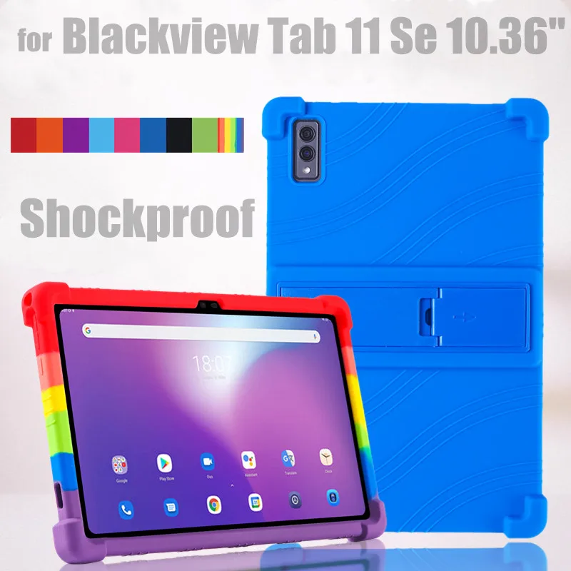 For Blackview Tab 11 Se 10.36 Inch Tablet Case Super Shockproof Soft Silicone Protective Case Stand Cover
For Blackview Tab 11 Se 10.36 Inch Tablet Case Super Shockproof Soft Silicone Protective Case Stand Cover