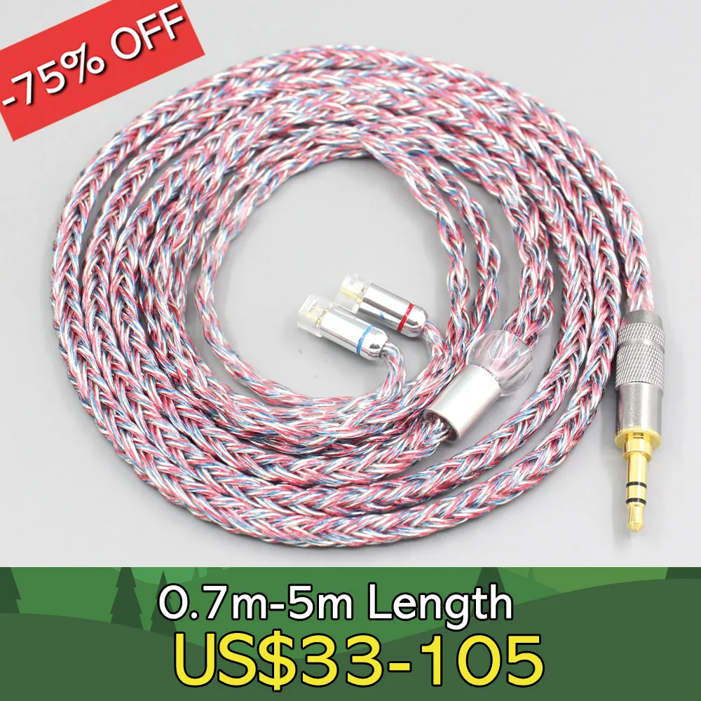 16 Core Silver OCC OFC Mixed Braided Cable For Sennheiser IE8 IE8i IE80 IE80s Metal Pin Earphone LN007568
16 Core Silver OCC OFC Mixed Braided Cable For Sennheiser IE8 IE8i IE80 IE80s Metal Pin Earphone LN007568