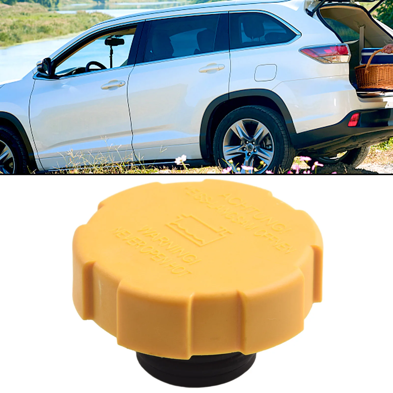 1pc Radiator Coolant Expansion Tank Cap 1304677 9202799 For Opel Astra F,G&H For SAAB 9-3 For FIAT Croma For VAUXHALL
1pc Radiator Coolant Expansion Tank Cap 1304677 9202799 For Opel Astra F,G&H For SAAB 9-3 For FIAT Croma For VAUXHALL