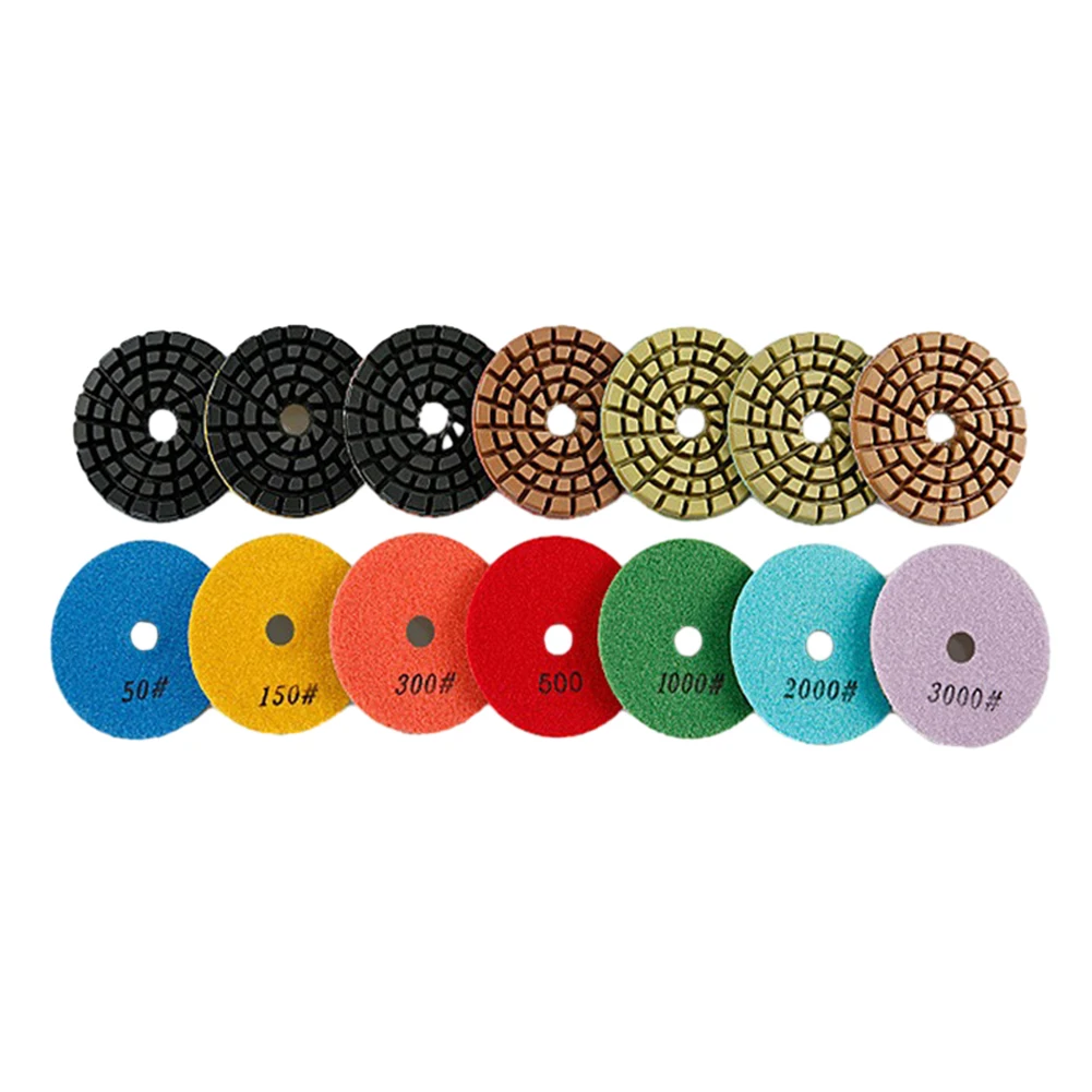 1Pc Diamond Polishing Pad 100mm Dry&wet For Granite Marble Stone Terrazzo Concrete Grinding Polishing Power Tools Accessories
1Pc Diamond Polishing Pad 100mm Dry&wet For Granite Marble Stone Terrazzo Concrete Grinding Polishing Power Tools Accessories