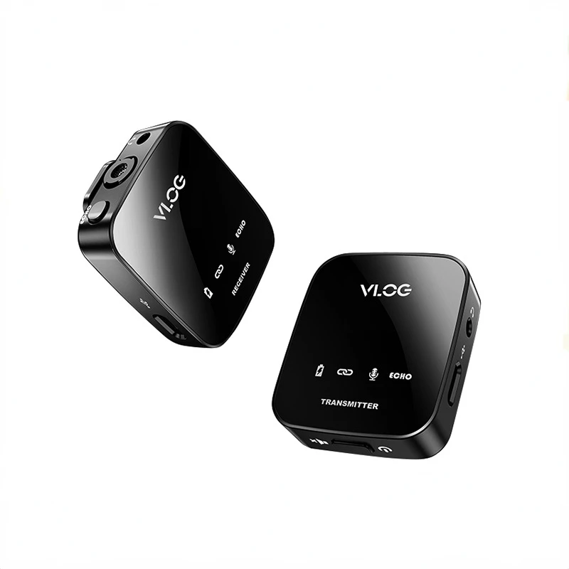 Portable Lapel Wireless Microphone Transmitter and Receiver Noise Reduction Lavalier Mic For SmartPhone Live Interview Recording
Portable Lapel Wireless Microphone Transmitter and Receiver Noise Reduction Lavalier Mic For SmartPhone Live Interview Recording